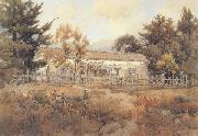 Percy Gray Old Adobe (mk42) oil painting on canvas